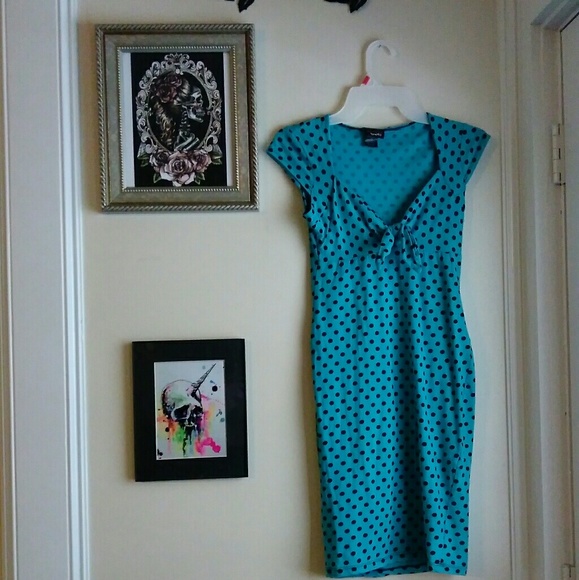 Switchblade Stiletto Dresses & Skirts - *SOLD*Swichblade Stiletto Polka Dot Dress